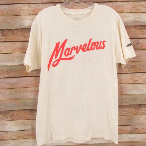 Marvelous Yung Gravy Cream/Black/Orange Martini Tee M - Picture 6 of 15
